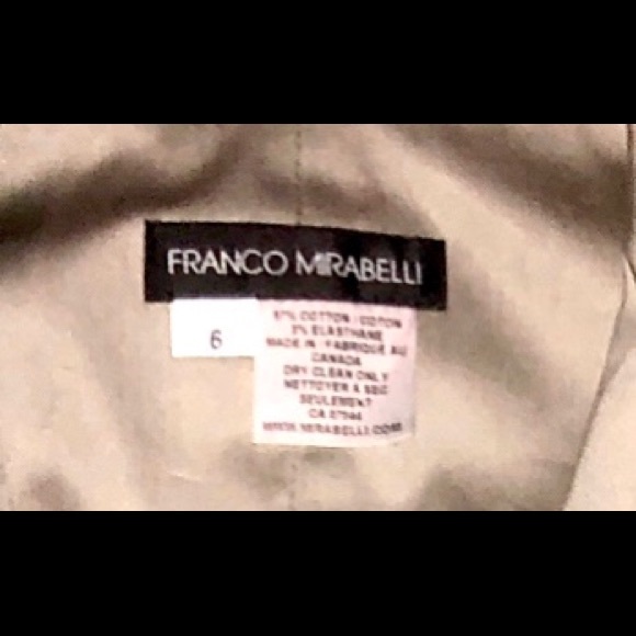 Franco Mirabelli Women’s Cotton Blazer Jacket - Picture 4 of 4
